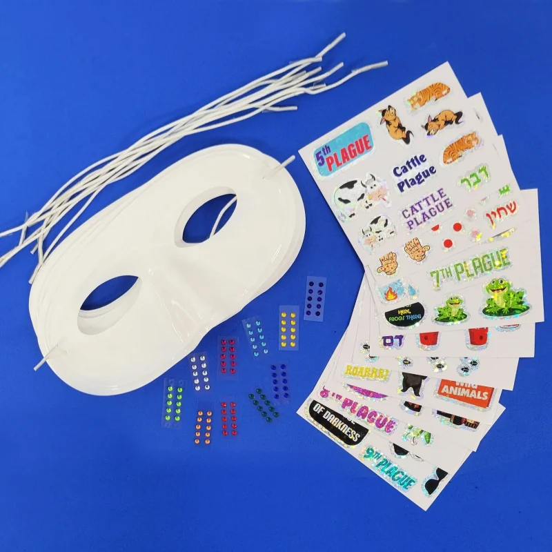 10 plague masks diy craft kit for kids