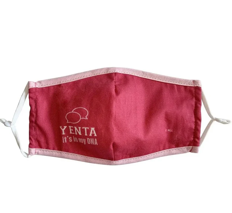 100 cotton yenta face mask reusable comfortable