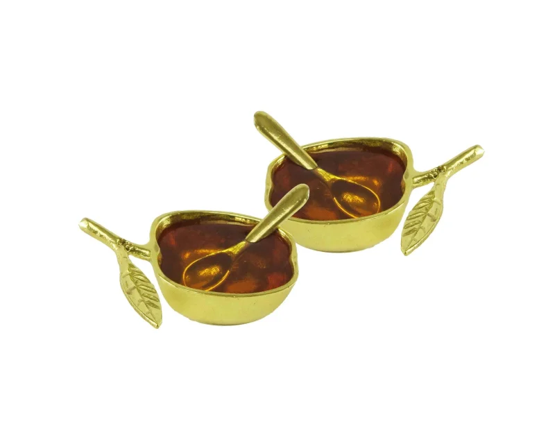 2 piece gold salt honey dish set scaled