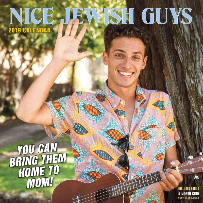 2019 jewish guys calendar perfect gift for any occasion scaled