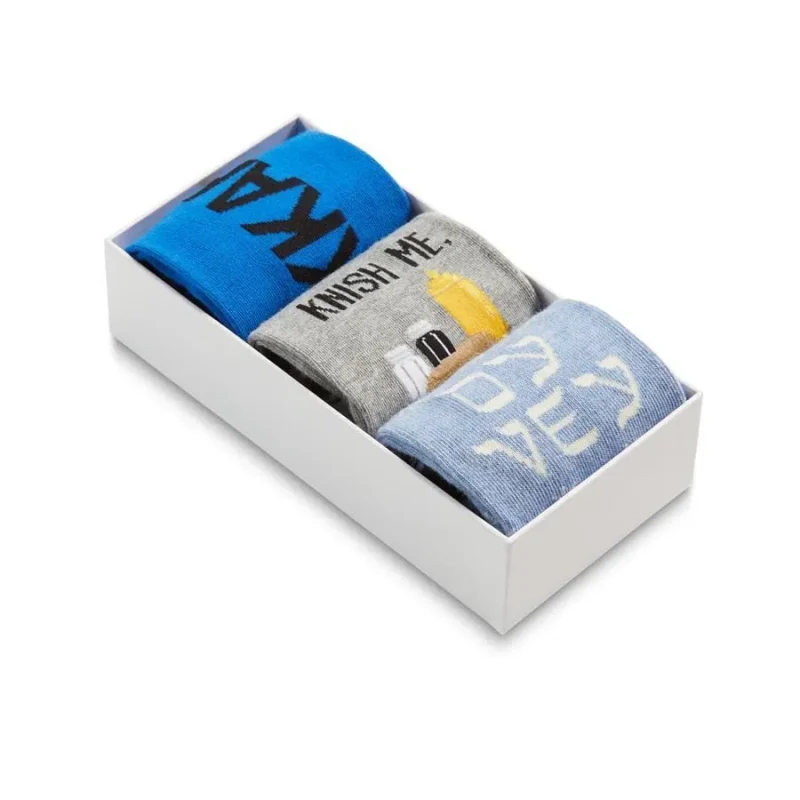 3 pack men s hanukkah socks gift set