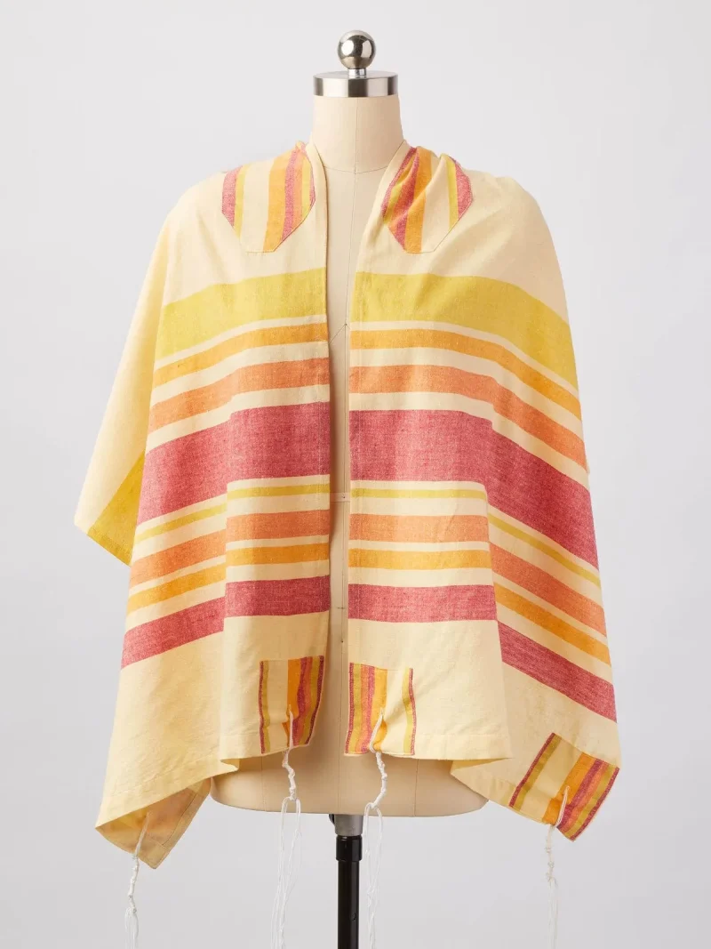 advah designs zrichah handwoven tallit shawl