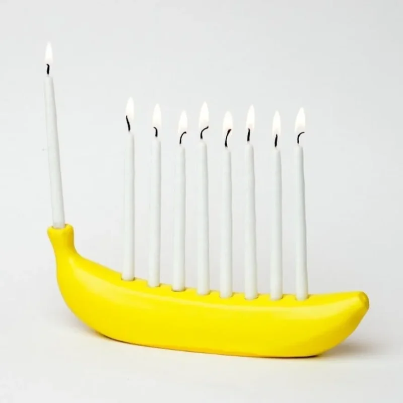 banorah unique banana menorah for festive celebrations