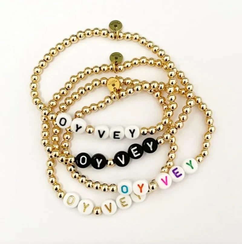 beaded bracelet choice of colors oy vey collection