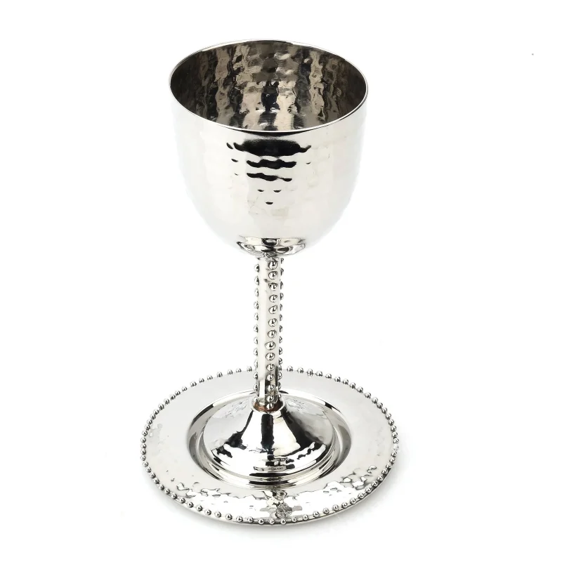 beaded kiddush goblet for special occasions