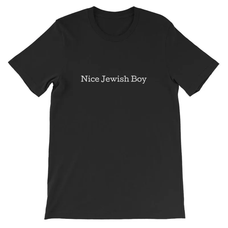 black jewish boy shirt small