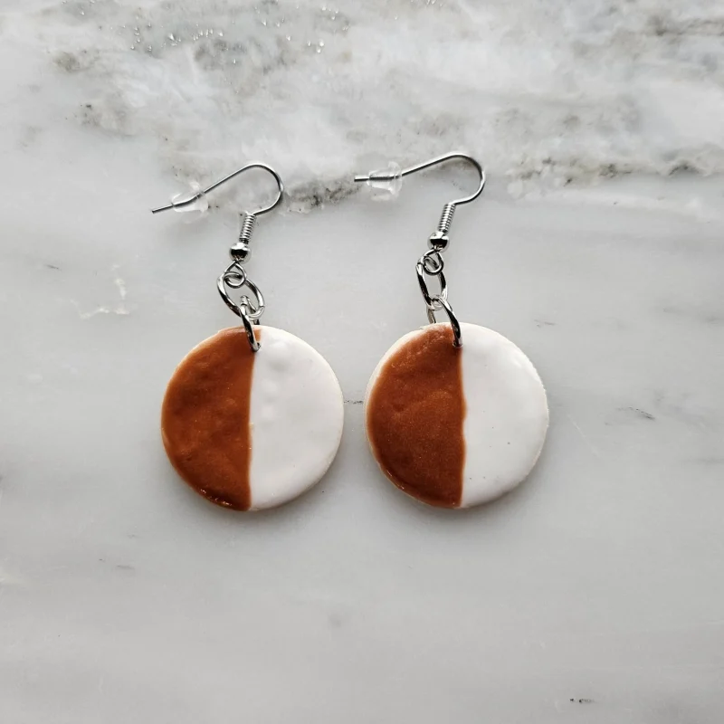 black white cookie earrings scaled