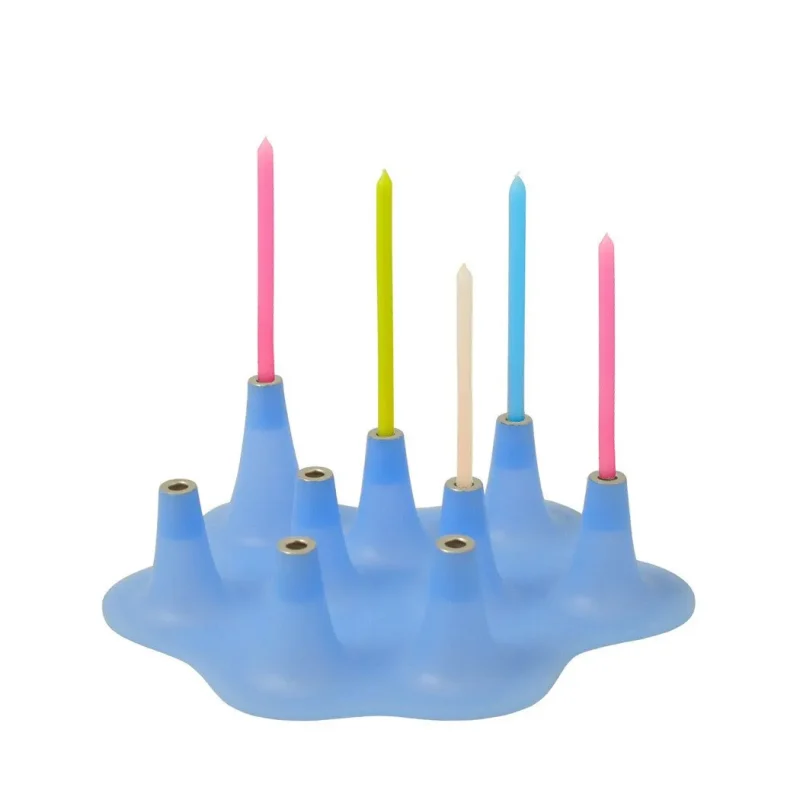 blue menorahmorph menorah exclusive design