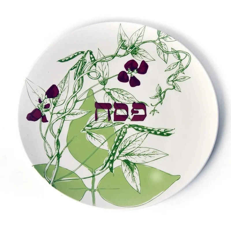 botanical seder plate