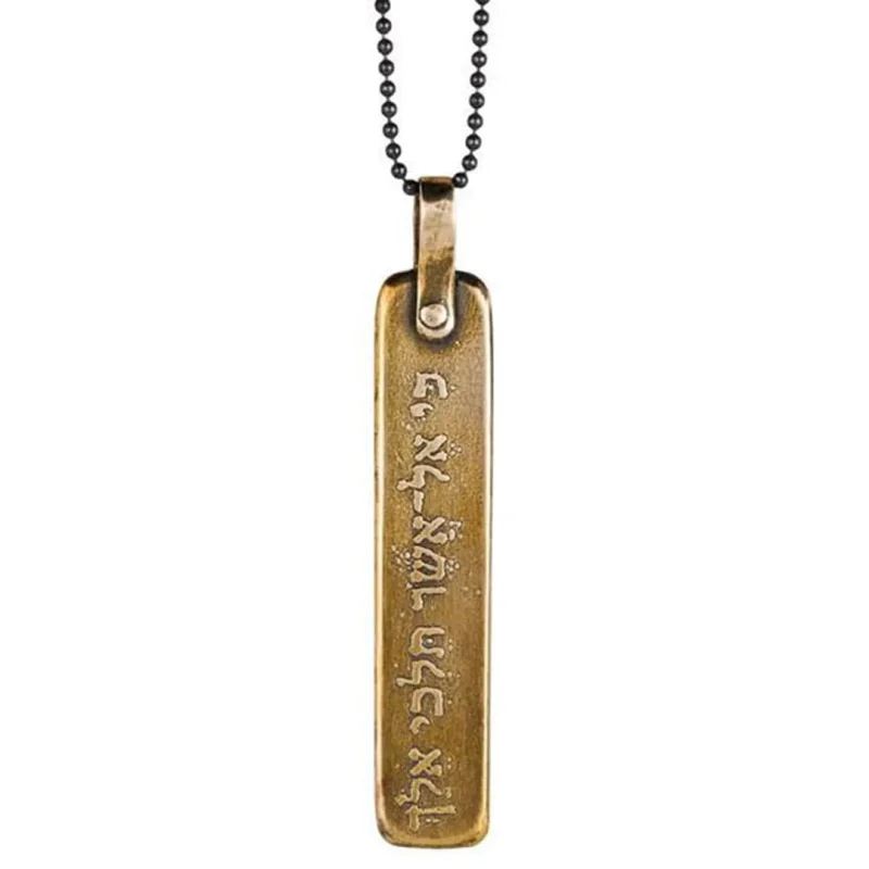 bronze where you go i will go necklace marla studio