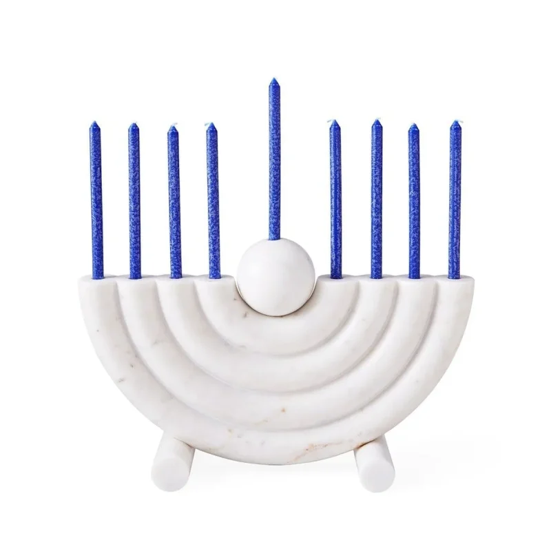 bullseye menorah by jonathan adler