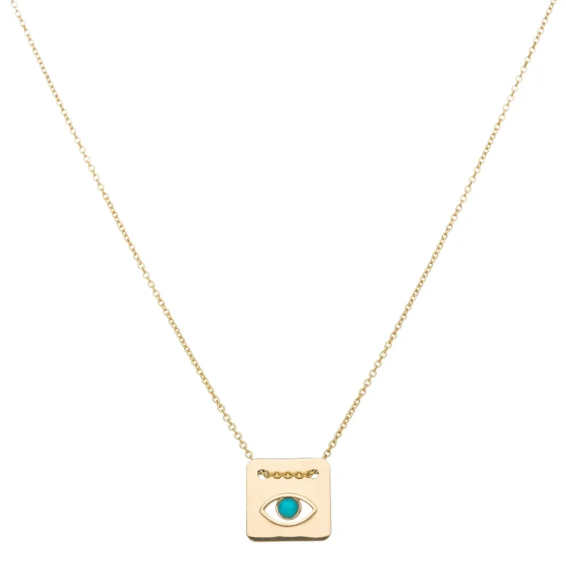 chic eye level pendant necklace