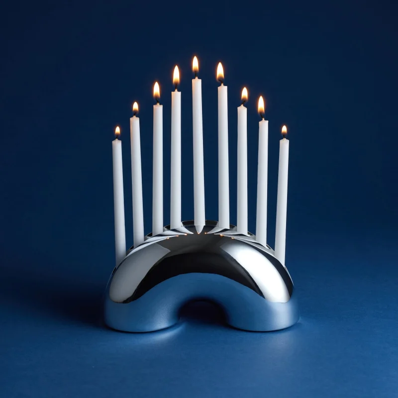 chrome nosh menorah