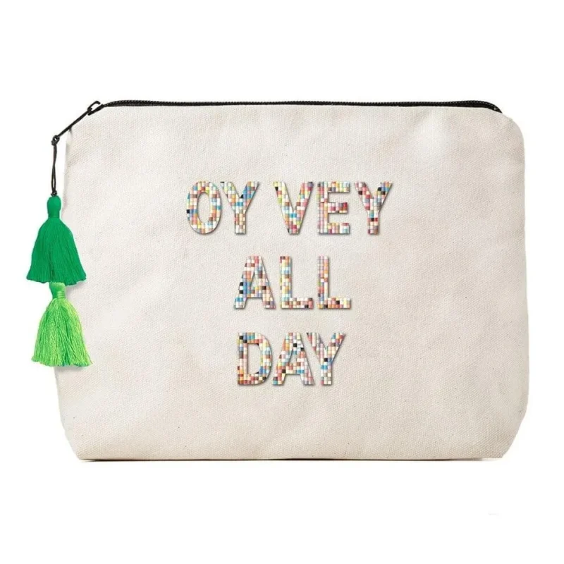 confetti clutch bag oy vey all day