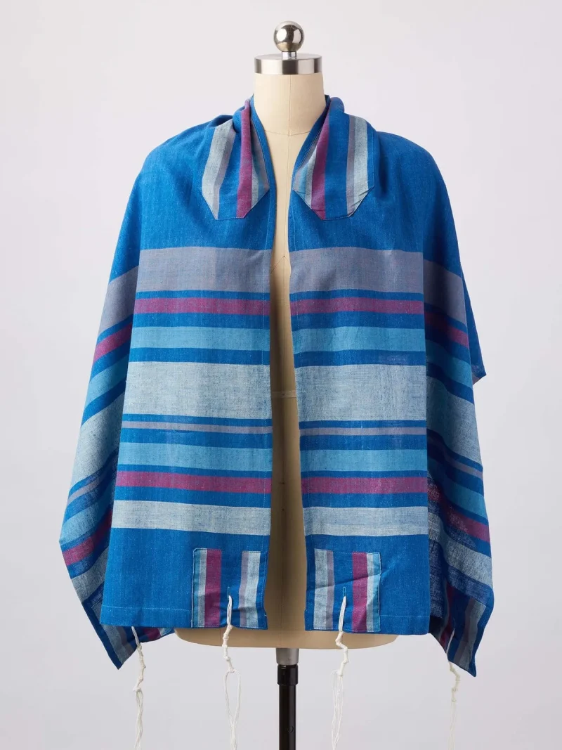 dror handwoven shawl tallit by advah designs