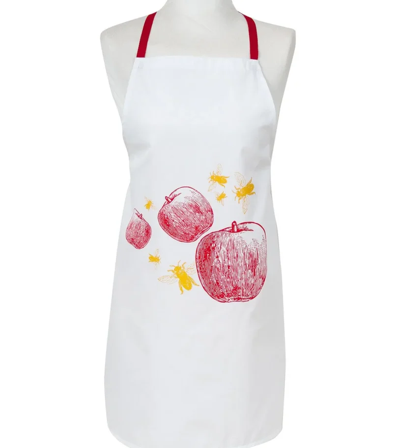 eco friendly apples bees apron