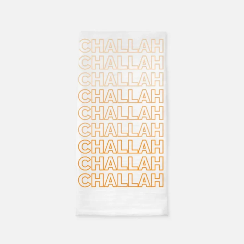 eco friendly challah tea towel premium kitchen linen