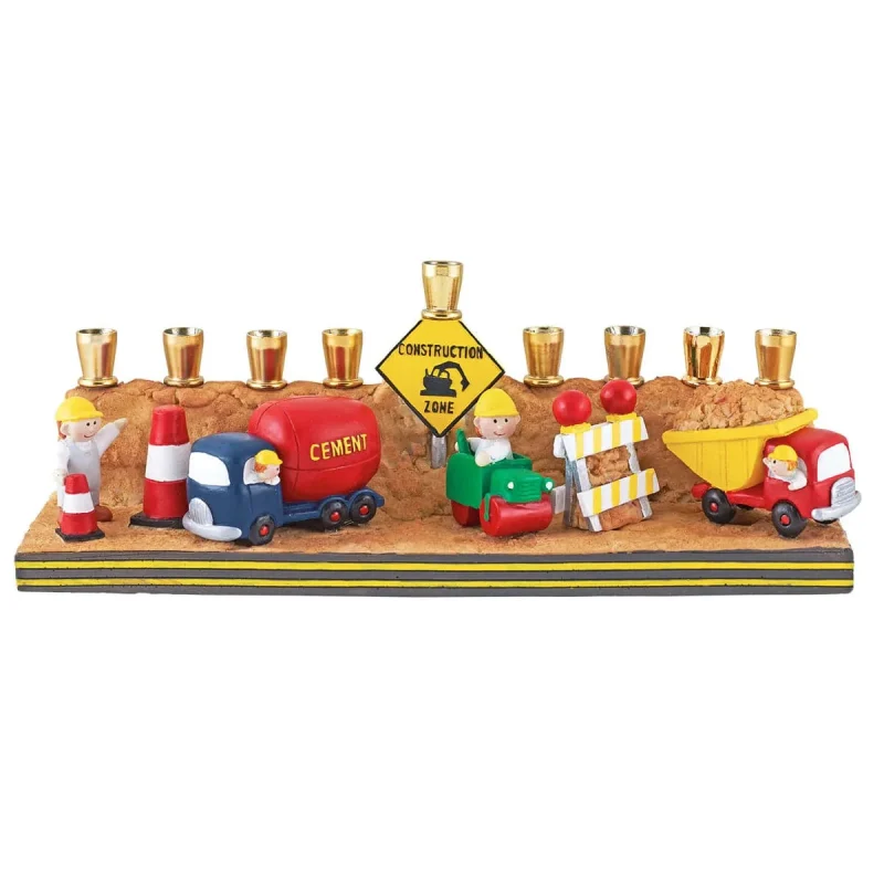 eco friendly construction menorah perfect holiday gift