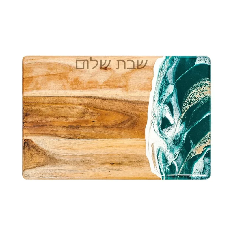 emerald gold canadian maple challah board