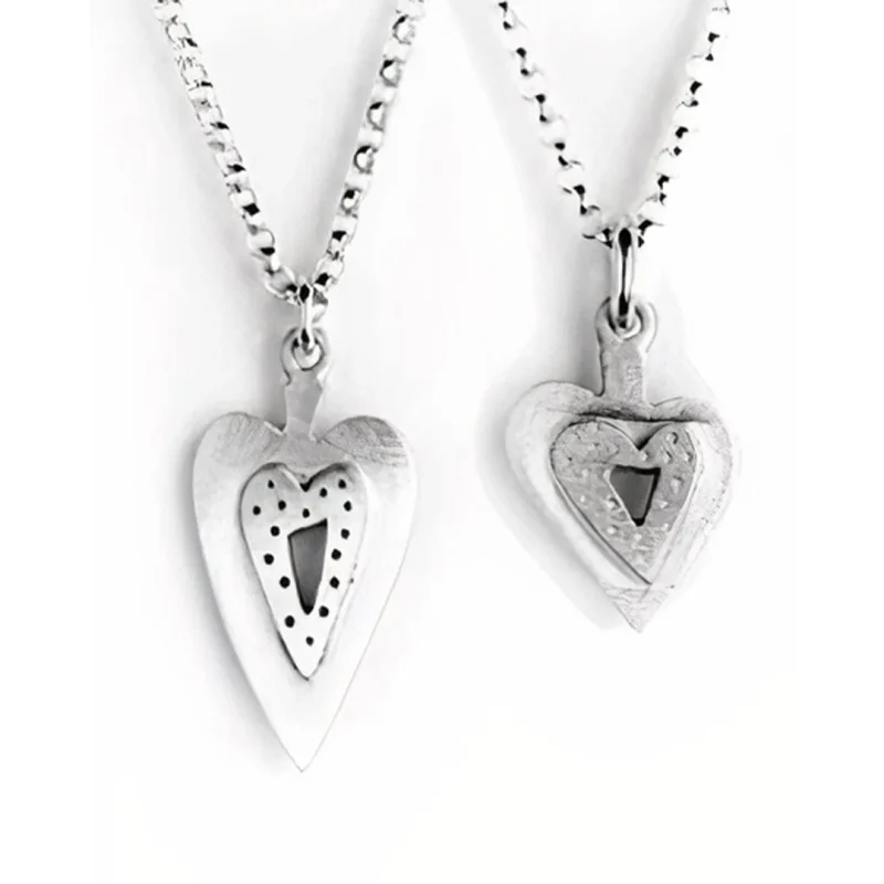 emily rosenfeld mother daughter heart necklaces