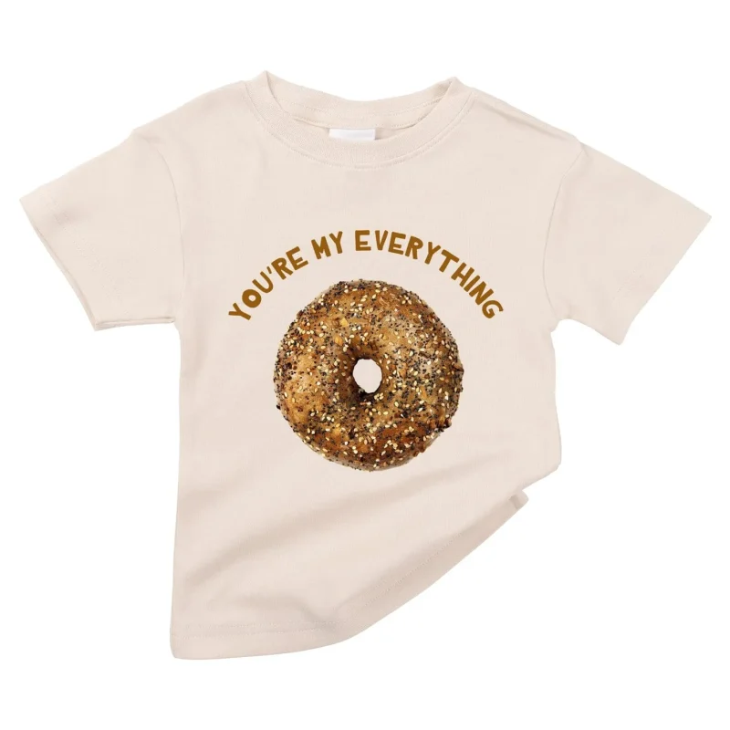 everything bagel youth t shirt 2t 8