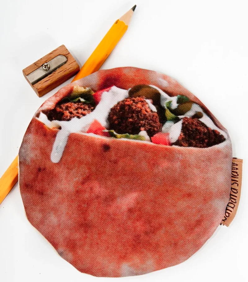 falafel wallet mediterranean food pouch for on the go