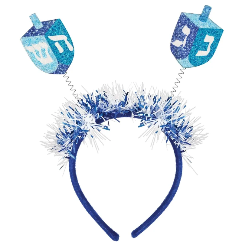 festive hanukkah dreidel headbopper fun party accessory