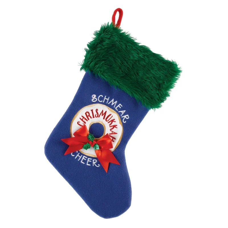 festive schmear cheer chrismukkah stocking