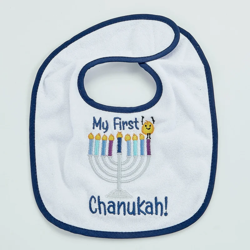 first chanukah baby bib perfect gift