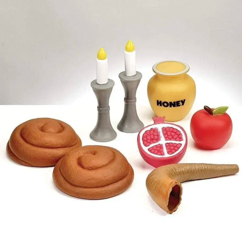 first rosh hashanah food set