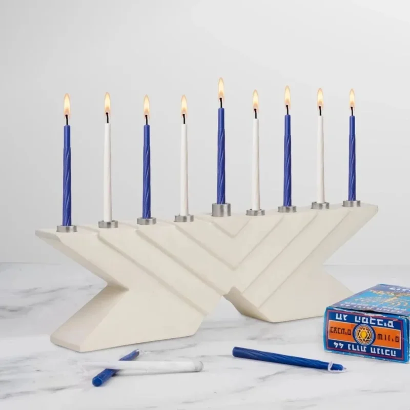 frank lloyd wright menorah exclusive design