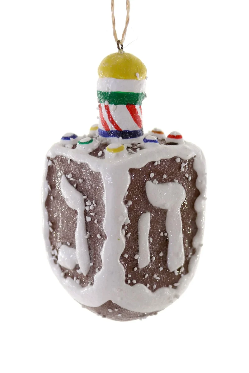 gingerbread dreidel ornament by cody foster scaled