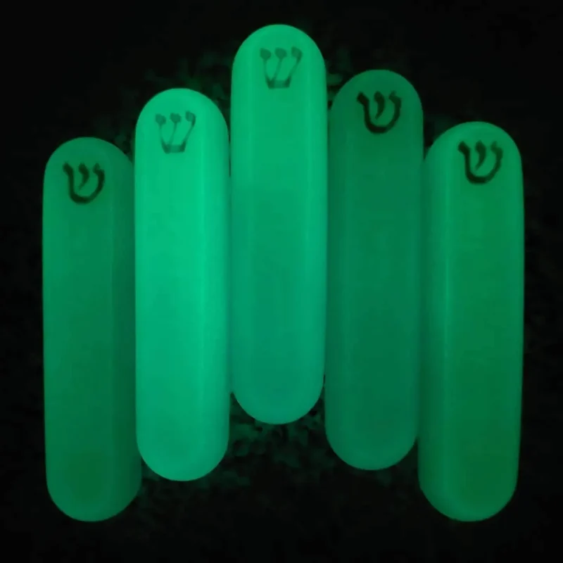 glow in the dark mezuzah case for nighttime visibility