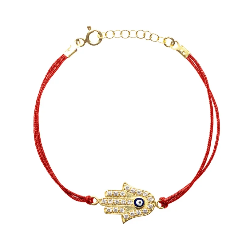 hamsa protection bracelet red string luck