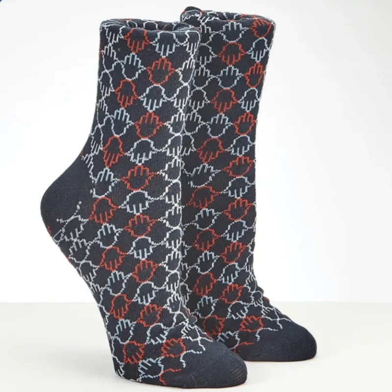 hamsa protection crew socks for adults