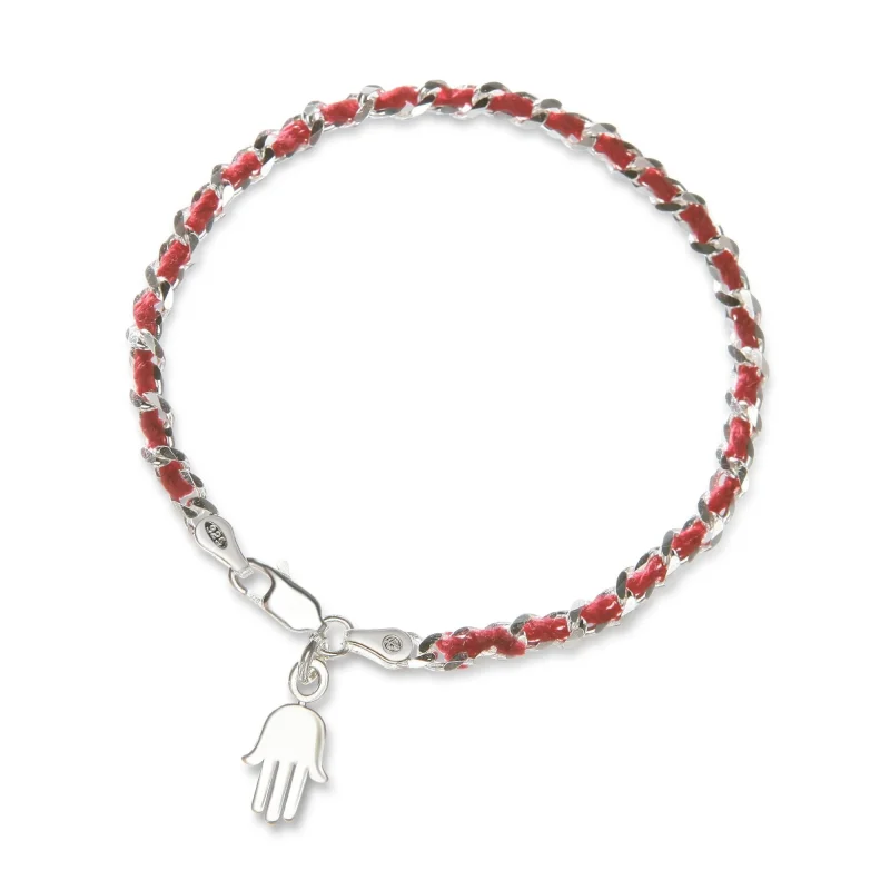 hamsa red string bracelet for luck bendel design