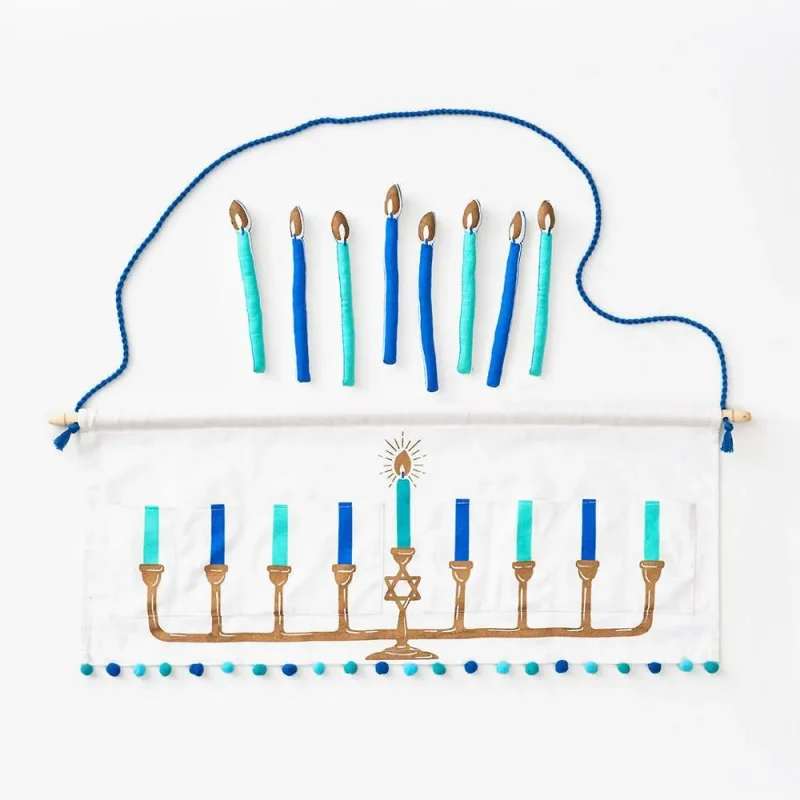 hanukkah countdown hanging decor