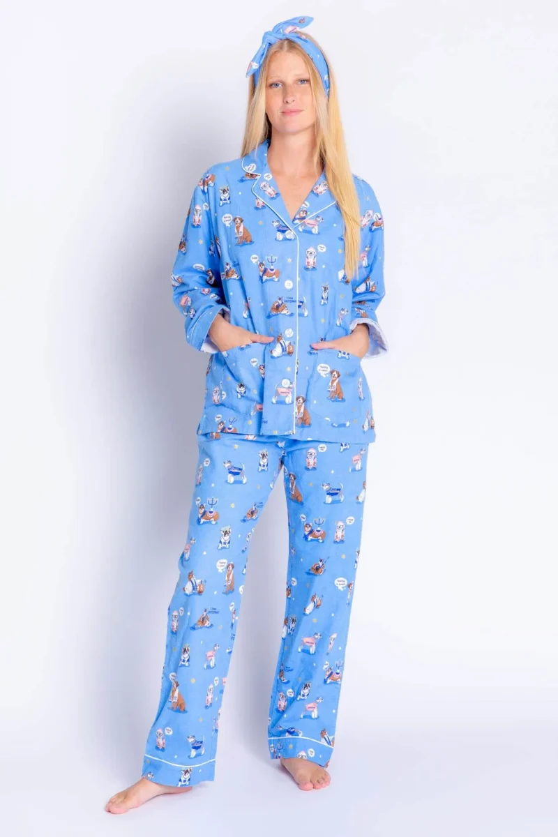 happy hanukkah pajamas set for women by p j salvage