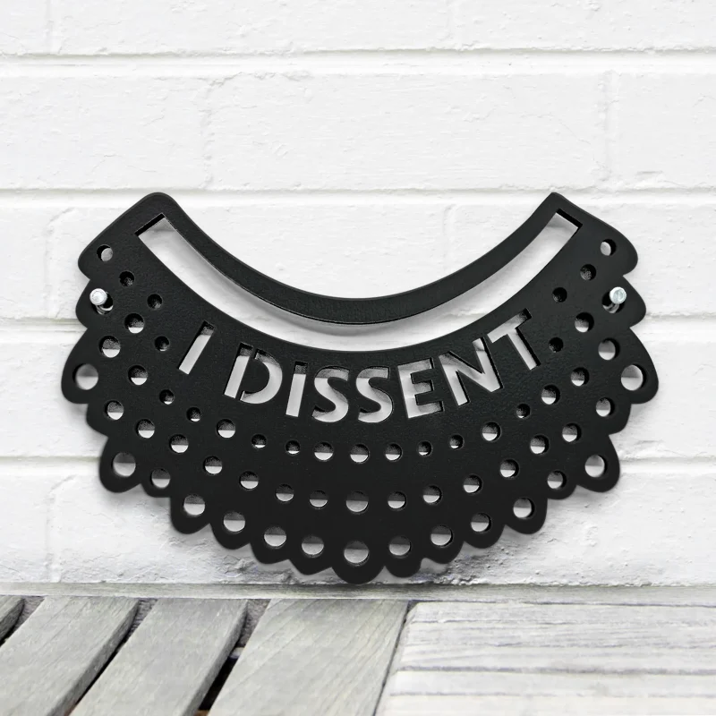 i dissent wood wall art for home decor