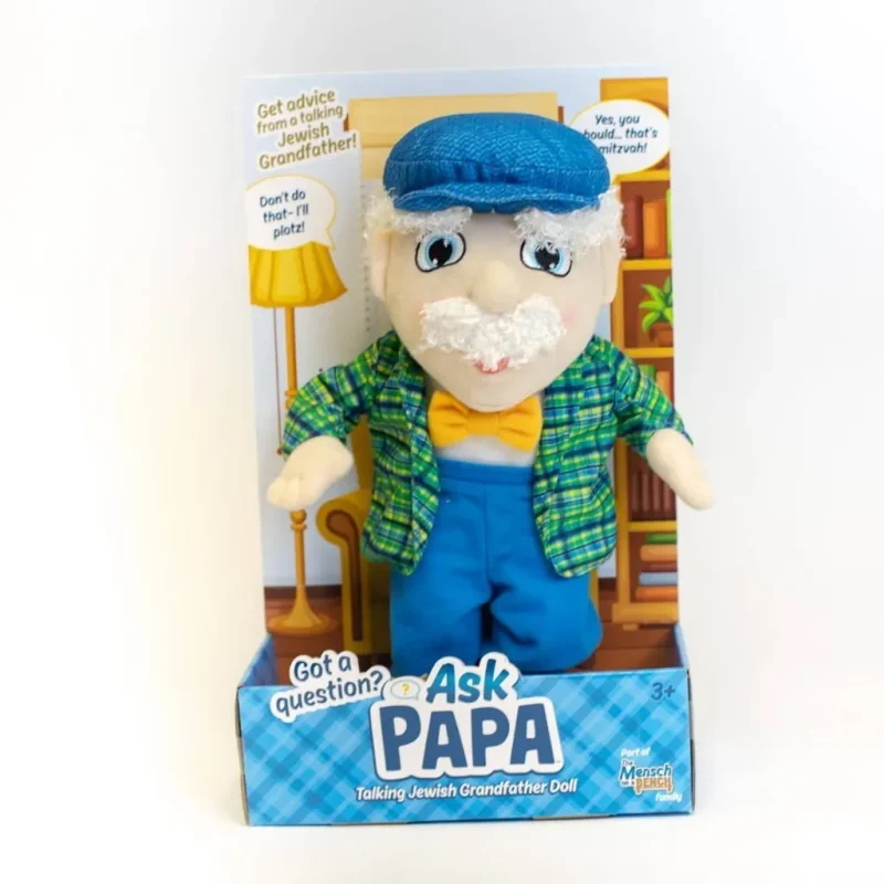 interactive grandpa doll ask papa