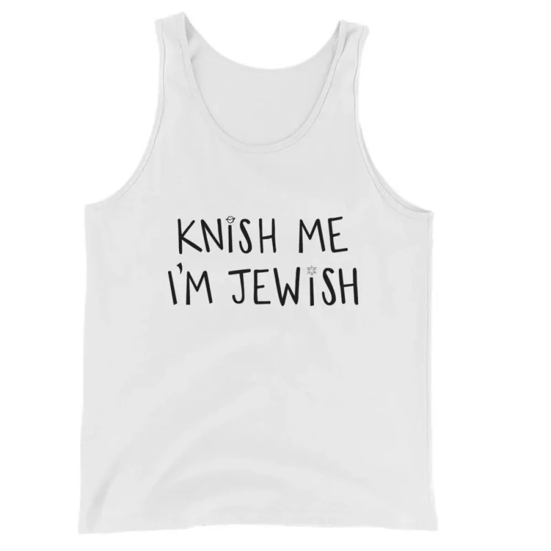 jewish knish unisex tank top xs