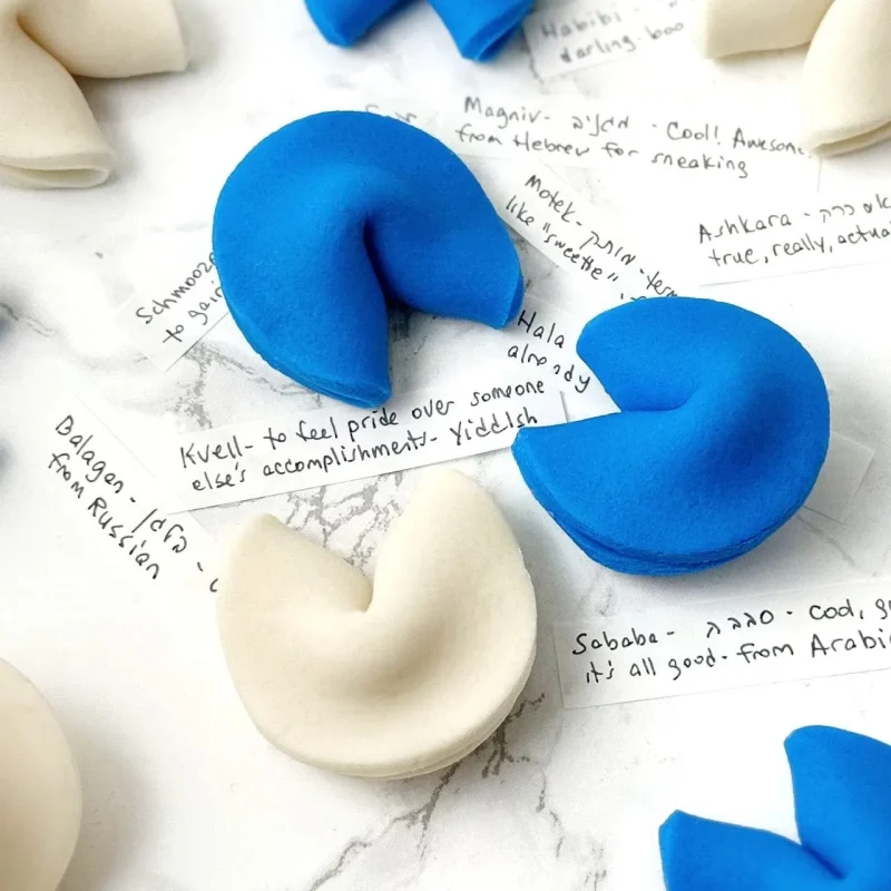 jewish slang marzipan fortune cookies