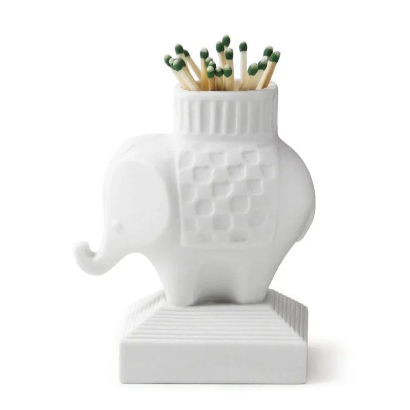 jonathan adler elephant match striker unique decor utility