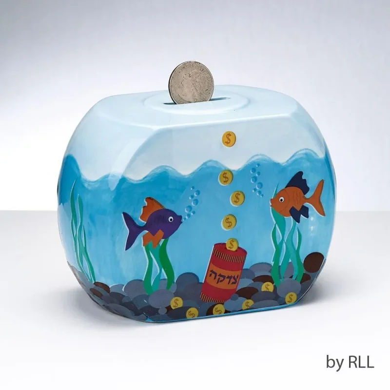 kids goldfish tzedakah