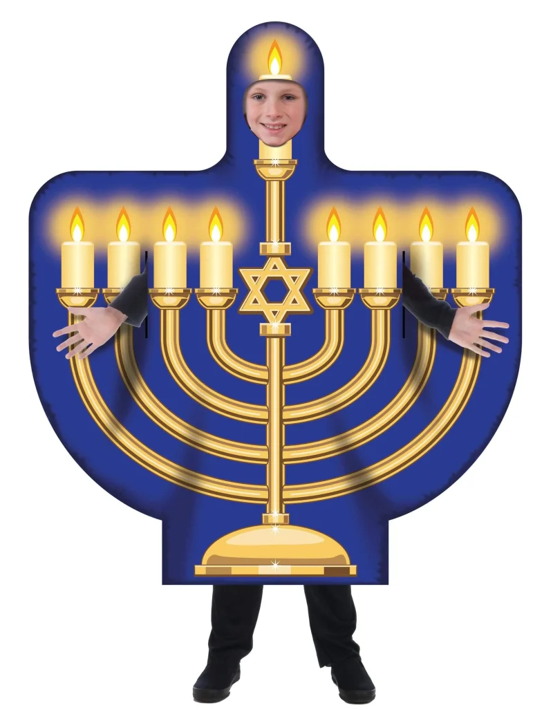 kids hanukkah menorah costume perfect for festive fun scaled