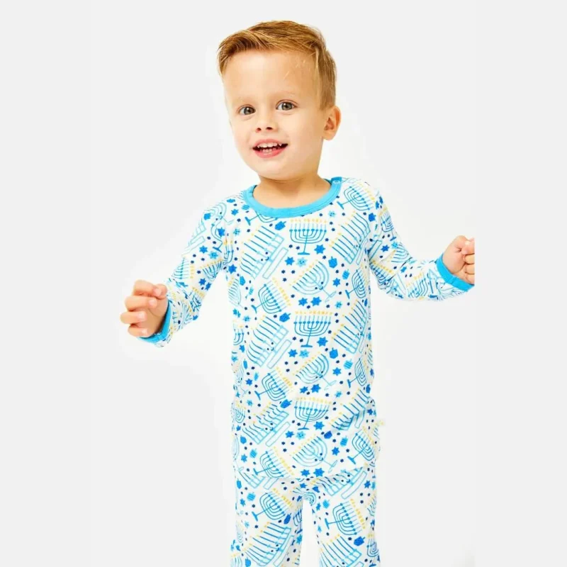 kids menorah pajamas set 18m 6t