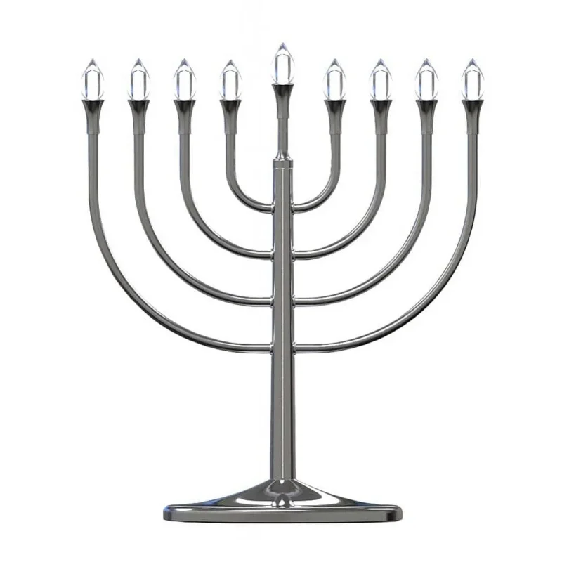 large usb powered led menorah perfect for holiday displays