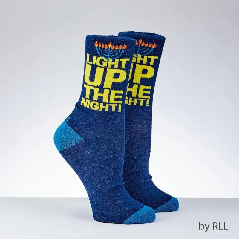 light up hanukkah socks for adults bright holiday fun