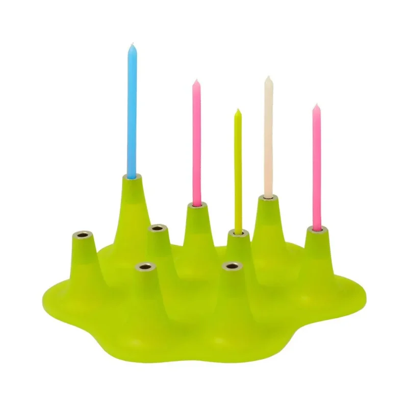 lime menorahmorph menorah perfect gift for hanukkah