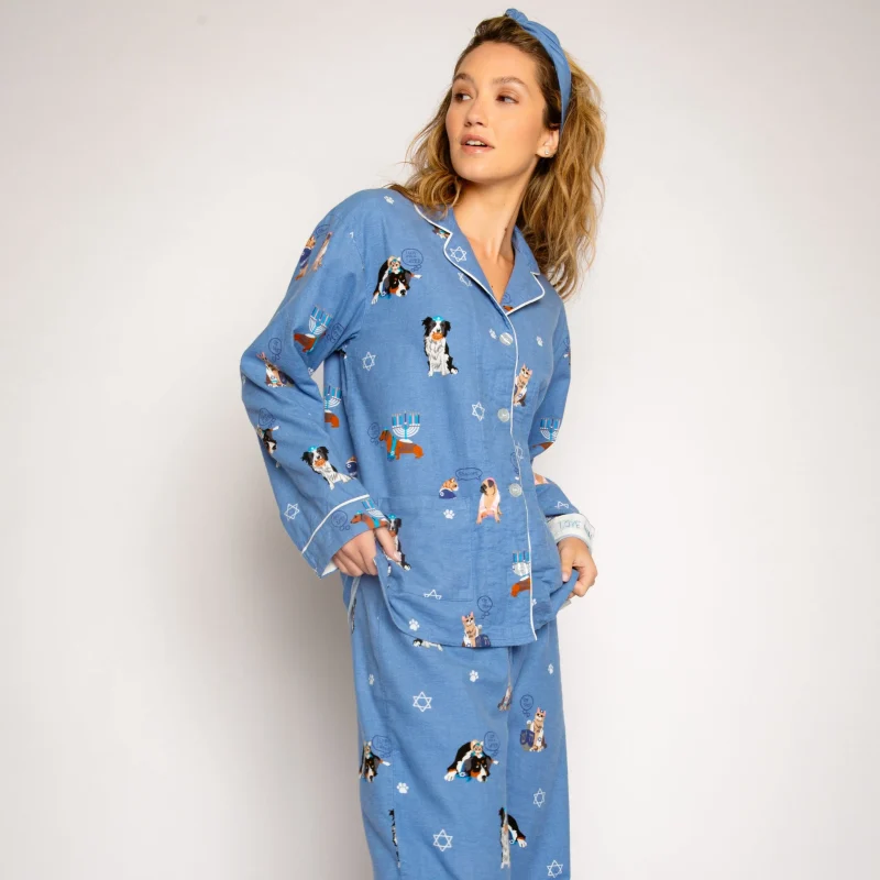 love you a latke pajamas set by p j salvage xs to xl sizes scaled